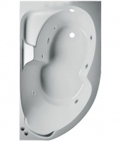 Ванна 1 Марка Diana 170x105 (Правая) с гидромассажем