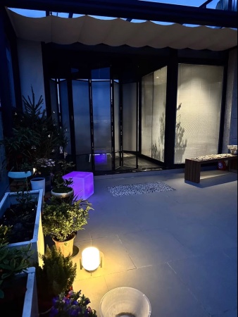 Светильник Куб 30 питание от сети 220В, RGB