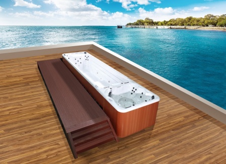 Плавательный СПА бассейн с противотоком Bigeer Данте BG-6616